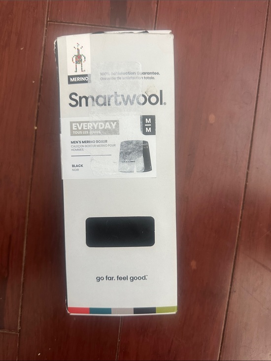 Smartwool Other - Smartwool Men's Merino Wool Boxers Briefs Medium Black NIB
